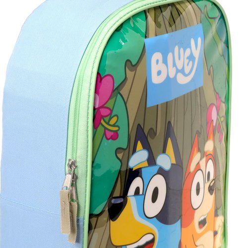 Bluey Backpack with Lunch Box Set - Bundle with 15” School Bag, Lunch Bag, Water Bottle, Stickers, More | Bluey and Bingo School Backpack and Lunchbox for Kids, Boys, Girls