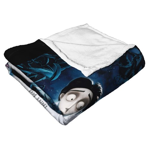 Northwest Corpse Bride Silk Touch Throw Blanket, 50" x 60", Movie Poster