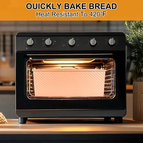 XIRUOXINKEMAO 2 PCS Pullman Loaf Pan With Lid, 2.2 LB/1 LB Sandwich Bread Loaf Pan, Non-Stick Bread Loaf Baking Pan With Lid, for Baking Bread, Sandwiches and Toast