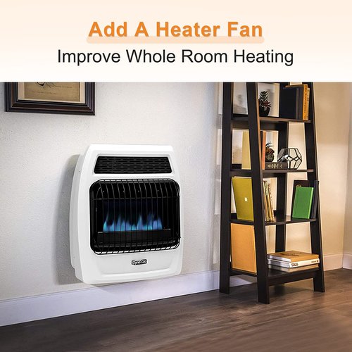 Adviace Wall Heater Blower Fan for Dyna-Glo, Mr. Heater and Kozy World Vent Free Heaters, Replacement WHF100 Dyna-Glo Heater Fan for Dyna-Glo NG, LP, Natural Gas, Liquid Propane Vent Free Wall Heater