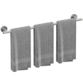 Brushed Nickel Towel Bar, 30 Inch Towel Rack for Bathroom Wall-Mounted, SUS304 Stainless Steel, Total Length 32 Inch