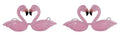 Beistle S60386AZ2 Glittered Flamingo Fanci-Frames, 2 Piece, OSFM, Pink/Black
