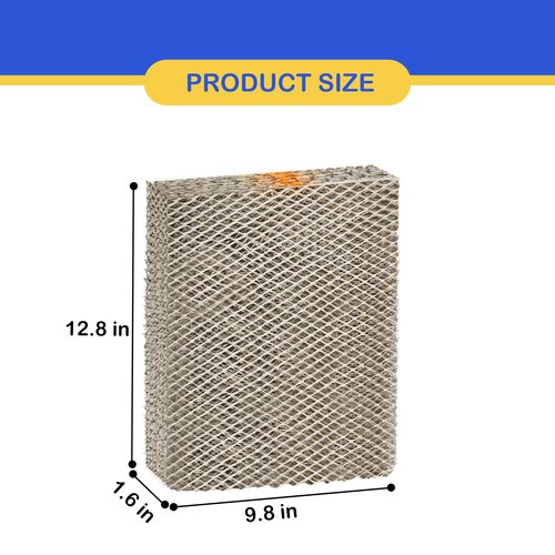 Roninby 35 Water Panel Humidifier Filter Replacement Comapatible with Whole-House Humidifier Models 350, 360, 560, 560A, 568, 600, 600A, 600M, 700, 700A, 700M, 760, 760A, 768 (Pack of 4)