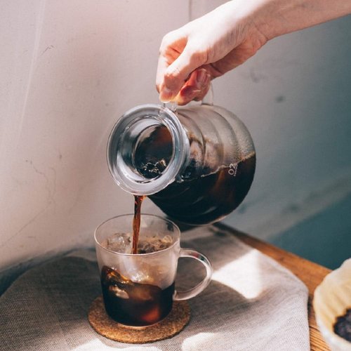 Hario V60 Glass Range Coffee Server, 800ml, Clear