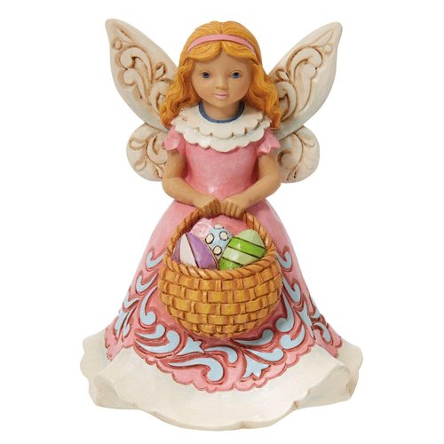 Enesco Jim Shore JS HWC Fig Easter Fairy, Figurine, 4.02in H