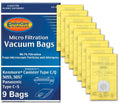 EnviroCare Kenmore Mircrofiltration Canister Vacuum Bags, Multicolor, C-5 (9 Bags)