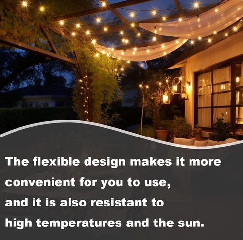 Adjustable Outdoor Light String Hooks for 6-11 inch Concrete Cinder Block Wall and Fences,6 Pcs Metal No Drill String Light Hangers,Outside Hanging Rope Lights Cable Cord Holders Organizer (6-11 in)