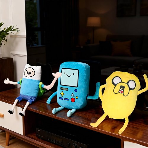 Wovxixy Cute Adventure Plush BM0 Stuffed Dolls Pillow Gifts for Christmas Birthday (Blue)