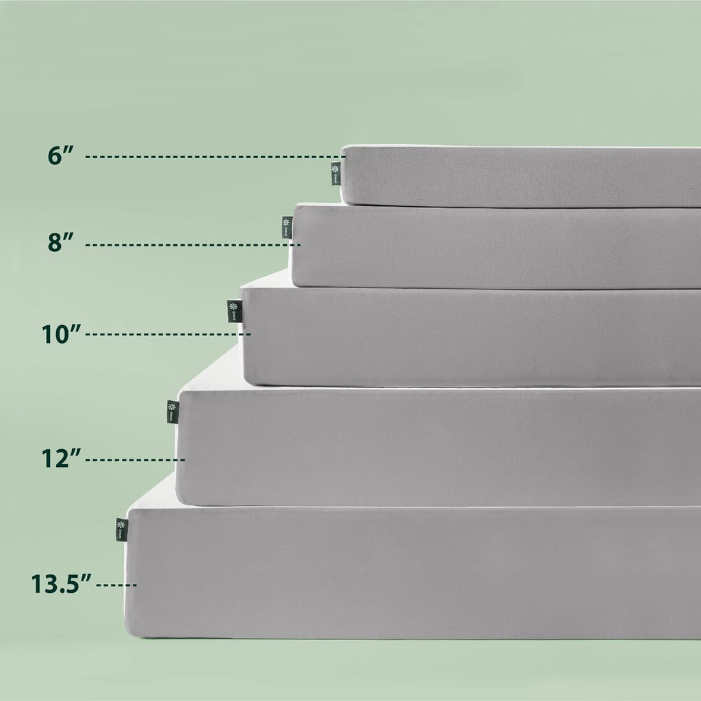 Zinus 8 Inch Twin Foam Mattress - Cooling Comfort with Certified Safe Materials