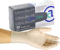 AmerCare Ultra Flex Latex Exam Gloves - Powder Free, Medium Size, 1000 Count Case