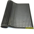 smabee Anti-Fatigue Non-Slip Rubber Floor Mat Heavy Duty Mats 36"x60" for Outdoor Restaurant Kitchen Bar