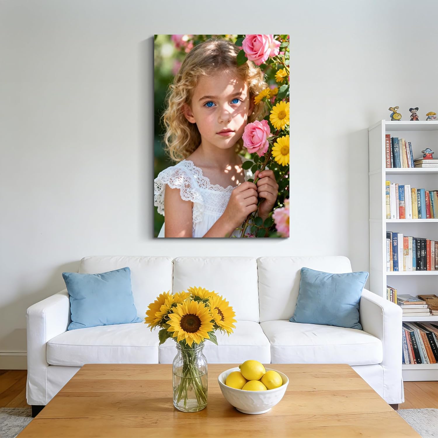 PrintToucan Custom Canvas Print - Personalized Photo Wall Art for Couples | 10x8 Inches, Unique Gift Idea