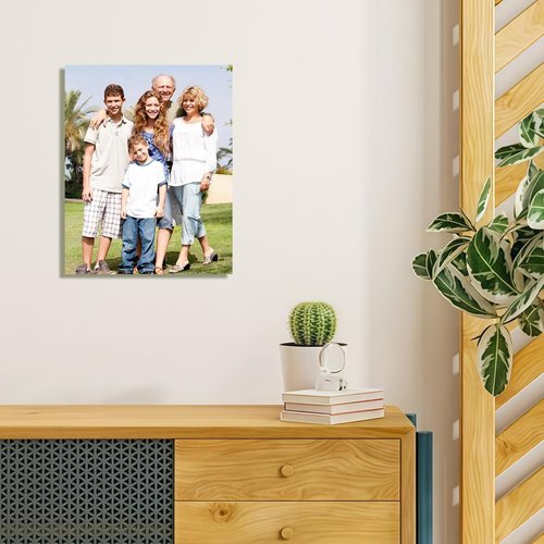 JIMUJIA Custom Canvas Art Print - Personalized 8"x10" Unframed Wall Decor for Home & Office