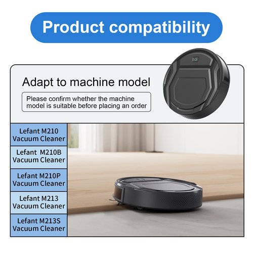 MULS 12.8V M210 Battery Replacement for Lefant M210 M210 Pro M210P M210B M213 M213S,OKP Life K2 Robot Vacuum Cleaner 2000mAh