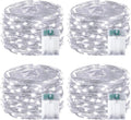 Skiennix 50 LED Fairy Lights - Waterproof 16FT Battery Operated String Lights with Timer | Cool White for Indoor/Outdoor Decor
