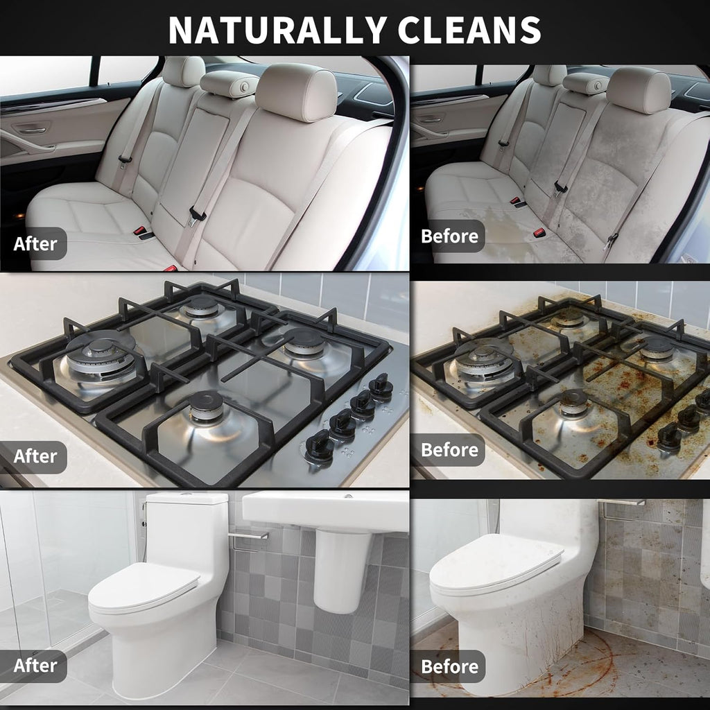 Pressurized Handheld Steam Cleaner with 14 pcs Accessories, Portable Steamer for Cleaning, Steam Cleaner for Home for Dirt, Grease, Grout, Tile, Floor, Car