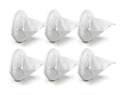 Fette Filter - EVF100 Hand Vac Filter Replacement Compatible with BLACK+DECKER Hand Vac BDH7200CHV & BDH9600CHV Replacement Filter Part # EVF100 90590689 includes 6 QTY