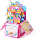 3D Pop Up Birthday Card - Unique Cake Design Gift Box for Adults & Kids | Handmade Celebration Card 6.5 x 7.5 Inches