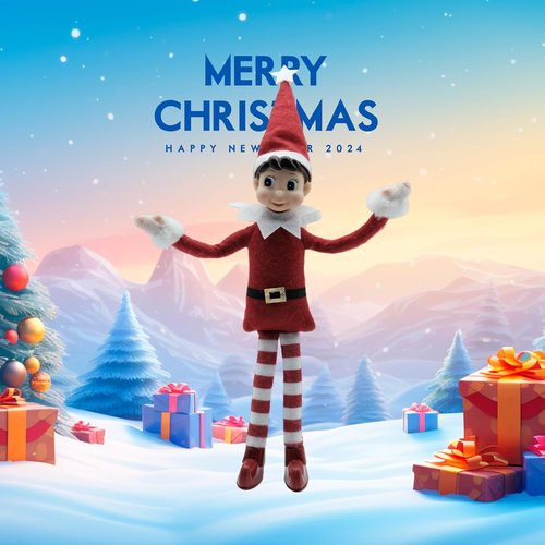 LovelfStory Plush Elf Doll - Perfect Christmas Festival Gift | Adorable Holiday Decoration