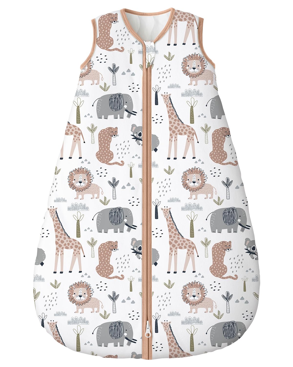 Yoofoss Baby Sleep Sack - 1.5 Tog Organic Cotton Wearable Blanket for 0-6 Months | Warm & Comfy