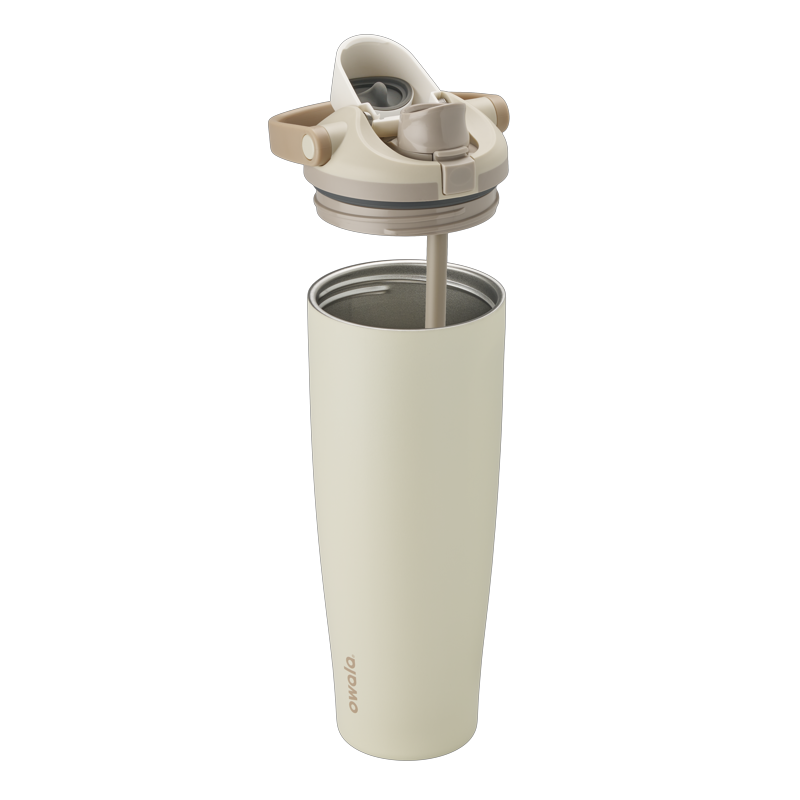 40oz FreeSip® Sway Stainless Steel Water Bottle - Lightly Toasted