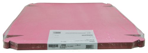Southern Champion Tray 0898 Pink Paperboard Non-Window Lock-Corner Bakery Tray, 26 Length x 18-1/2 Width x 4 Height (Case of 50 Pieces)