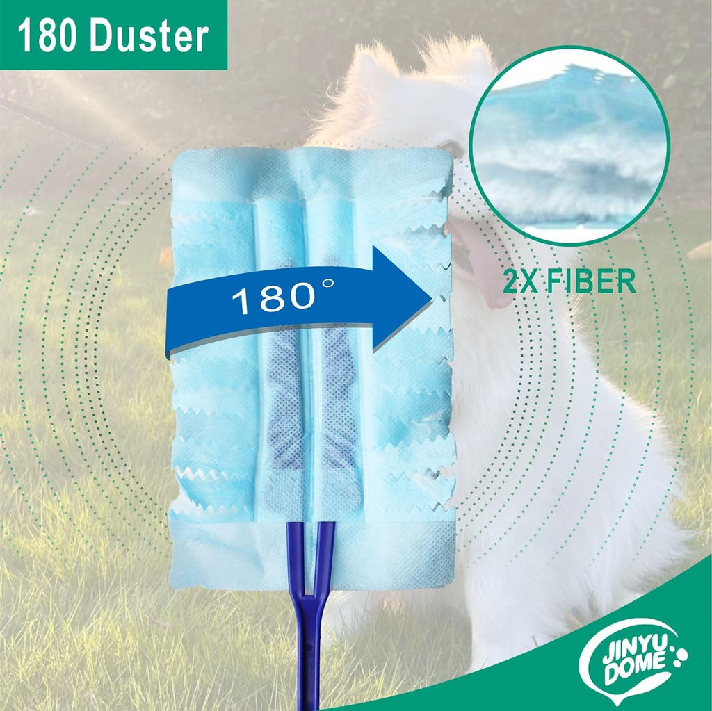 Skiennix Disposable Duster Refills - Heavy Duty Cleaning Dusters | 30 Unscented Hand Duster Refills