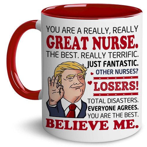 BECHUSKY Mugs For Nurses - Gifts For Nurse - Best Nurse Ever - Nurses Coffee Mug - Nursing Graduation Gift - Unique Mothers Day Birthday Gift For Women - Present For Women, Man