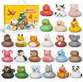 Advent Calendar - Rubber Ducks Bath Toys for Boys & Girls | 24-Day Christmas Countdown Gift