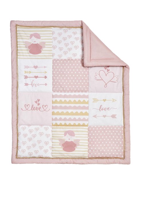 Oxford Baby Baby Love 4 Pc Baby Crib Nursery Bedding