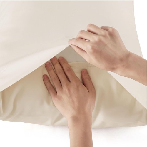 Bedsure Cooling California King Sheet Set - Breathable Rayon from Bamboo, Soft & Silky, Light Beige