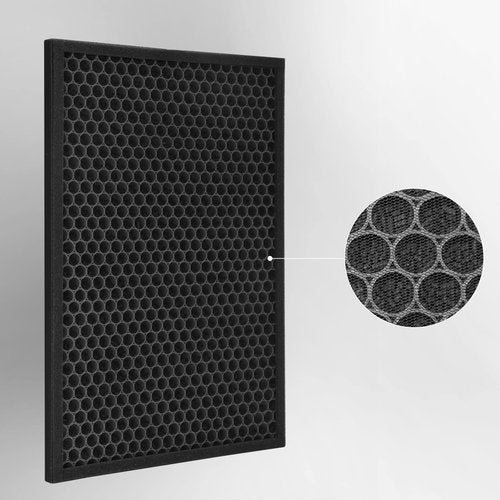 GoKBNY 2-Pack FA-500 Replacement Filter Compatible with Famree FA500 and Aiper KJ200 Purifier, 2-IN-1 Activated Carbon Filter + Filters