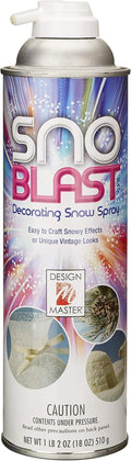 Design Master 840 Snow Blast Spray - White | 32.48" Height for Stunning Winter Decor