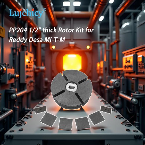 PP204 HA3004 Replacement 1/2" thick Rotor Kit Fits Reddy, Desa, Glo Mi-T-M, Master Heater. KFA1000 70-022-0100
