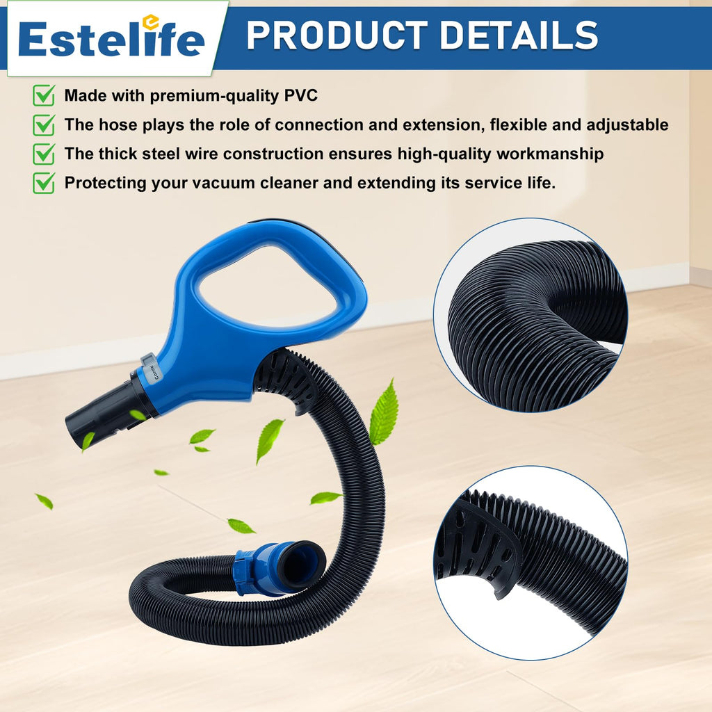 UV730 Replacement Hoses Handle for Shark UV725 UV725 26 CU530 ZU560 Blue, ZU561, ZU562, UV725 Gray, UV650, CU520 Navigator Rotator Lift-AwaySpeed Self Cleaning Brushroll Lightweight Upright Vacuum