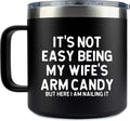 Angie's Box 14Oz Funny Husband Mug (Black) - Husband Gifts from Wife - Unique Birthday Gift
