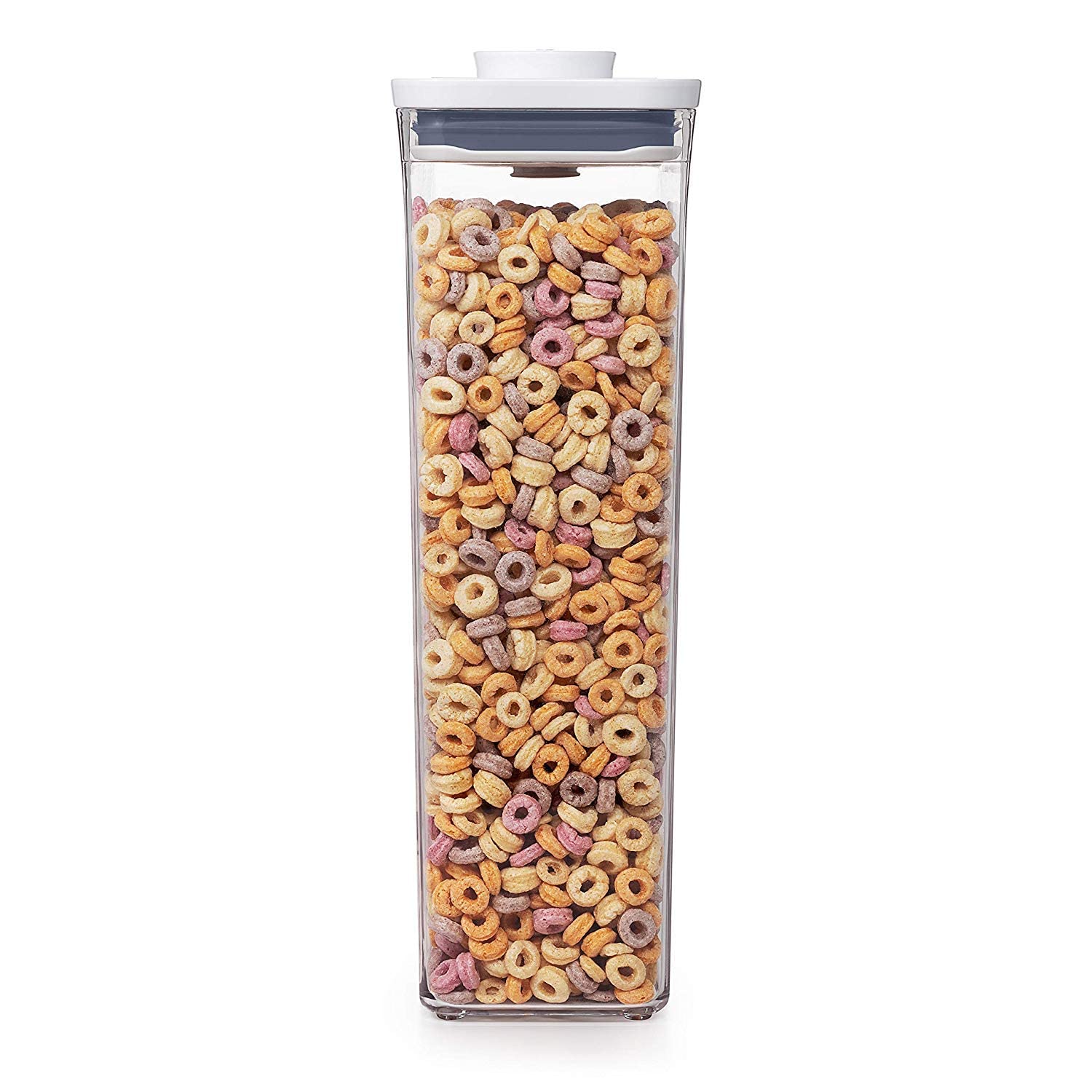 OXO Good Grips POP Container - Airtight Food Storage - 3.7 Qt Rectangle (Set of 4) for Cereal and More