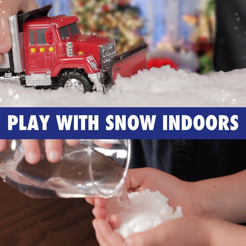 Snow in Seconds Instant Snow - 3 Pack of Artificial Snow | Makes 1 Gallon of Fake Snow Each