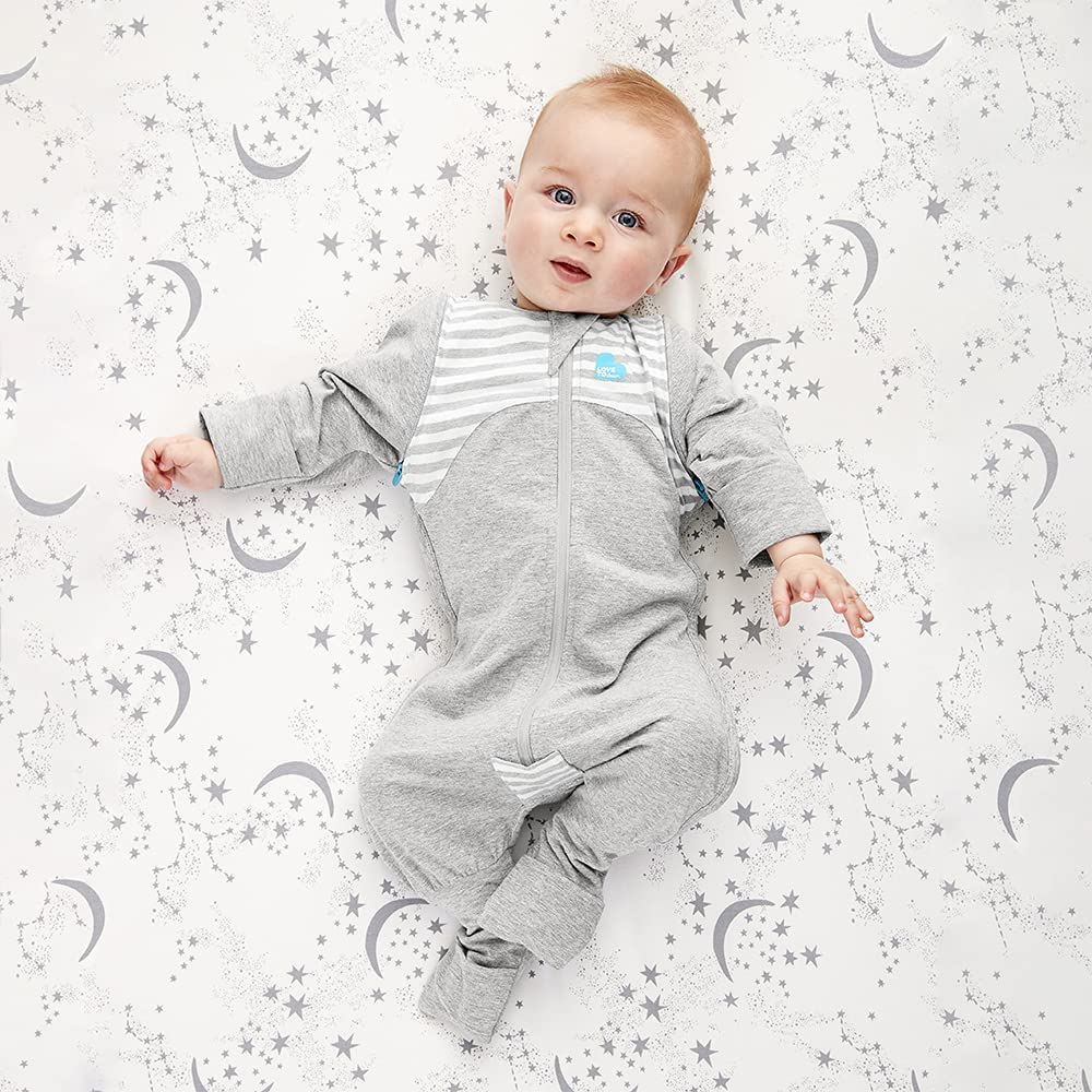 Love to Dream Swaddle UP Transition Bag Warm, Pink Silly Goose, Extra Large, 24-32 lbs, Patented Zip-Off Wings, Gently Help Baby Safely Transition from Being Swaddled to Arms Free