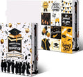 Glenmal Graduation Countdown Calendar Gift Box - 12 Days of Celebration for High School & College Graduates | Fill It Yourself (Black)