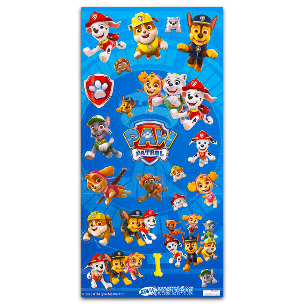 Paw Patrol Travel Neck Pillow for Kids - Bundle with 13" Neck Pillow, Tattoos, Stickers, More | Paw Patrol Travel Accessories Set for Boys