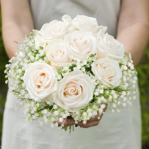120PC Baby Breath Artificial Flowers - Babies Breath Flowers Artificial Bulk Faux Flowers Bouquet White Flores Real Touch Fake Flowers Arrangements Wedding Centerpieces Tables Decorations