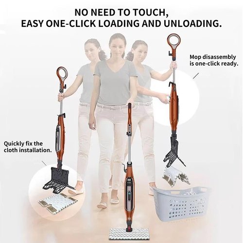 YUYUXB steam mop pad for Shark Lift-Away pro Genius steam mop Replacement Pads S3973, S3973D, S3973WM,3972 S5002Q, S6001W, S6002Contactless dust-Proof Grip Washable Replacement mop Pads（3pcs ）