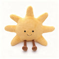 Annshein 1 lb Weighted Sun Plush Pillow - 12 inch Stuffed Animal Weighted Plush Toy, Soft Cuddle Plushie, Birthday