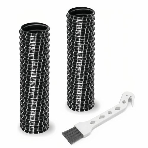 JEDELEOS Lower Hose for Shark Rocket HV300 HV302 HV320 HV321 HV322 Upright Vacuum Cleaner Series, Lower Nozzle Hose Replacement Parts 6" x 1.25" (Pack of 2)