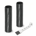 JEDELEOS Lower Hose for Shark Rocket HV300 HV302 HV320 HV321 HV322 Upright Vacuum Cleaner Series, Lower Nozzle Hose Replacement Parts 6" x 1.25" (Pack of 2)