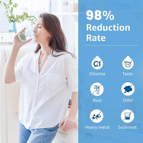 Waterdrop AP5527 Post Water Filter Cartridge, Model No.WD-W59, Replacement for Aqua-Pure® AP5527, 5598101, AP-RO5500, APRO5500 System (Pack of 2)