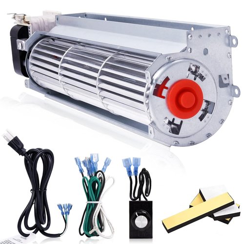 Hiorucet Fireplace Blower Fan Kit - Replacement for Desa Tech, FMI, Vanguard | Fits GA3650A, GA3700, GA3750A