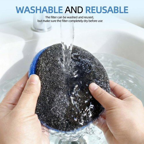 1214 Upright Vacuum Filter Replacement: for BISSELL Style 1214 Cleanview & PowerGlide Pet, Foam Filters, Compare to Part #12141, 2-Pack (With Fragrance)