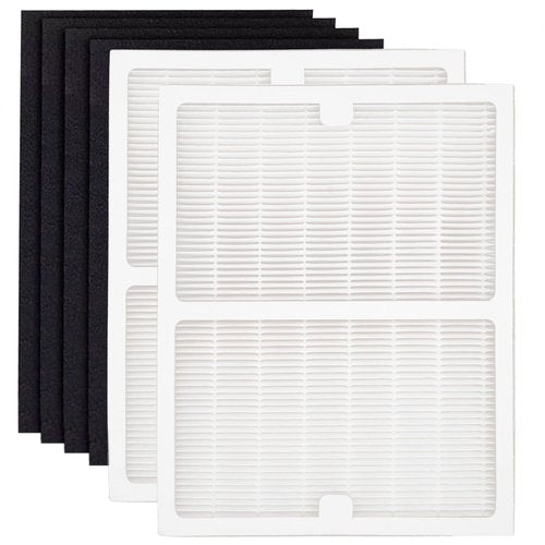 2 Pack Replacement Filters - A - for Idylis Air Purifiers AC-2119, IAP-10-100, IAP-10-150, IAPC-40-140 and Filtrete FAP-C01-A, Part# IAF-H-100A